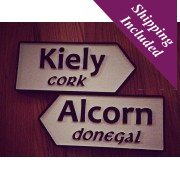 Personalised Irish Road Signs-Surnames Personalised Irish Road Signs-Surnames